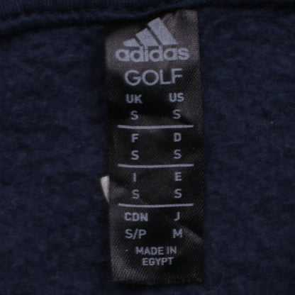Mens UK Size S adidas Blue Pullover Hoodie