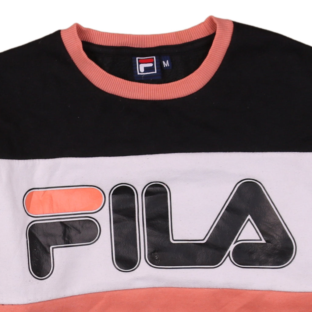 Mens UK Size M FILA Multicoloured Pullover Sweatshirt