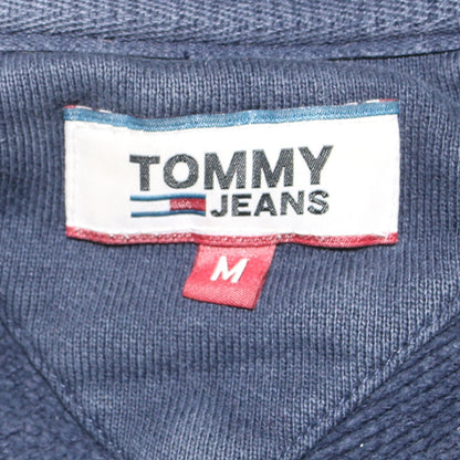 Mens UK Size M Tommy Jeans Blue Pullover Sweatshirt