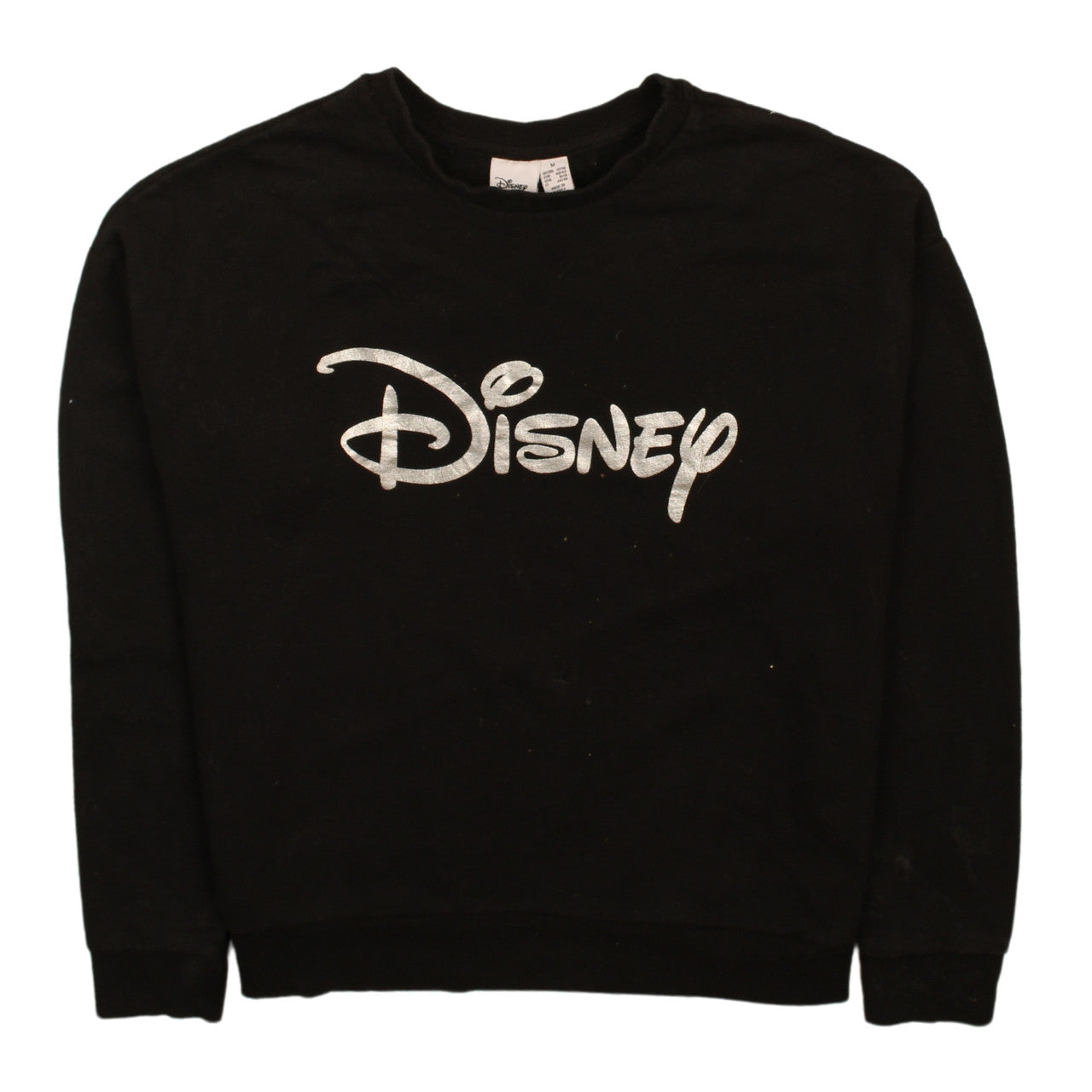 Mens UK Size M Disney Black Pullover Sweatshirt