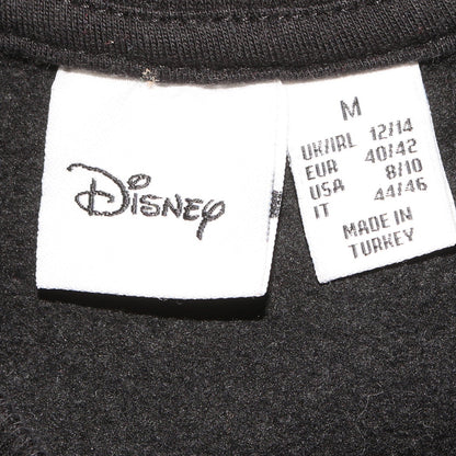 Mens UK Size M Disney Black Pullover Sweatshirt