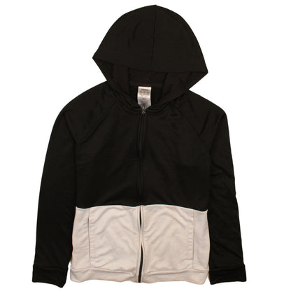 Womens UK Size L adidas Black Full Zip Hoodie