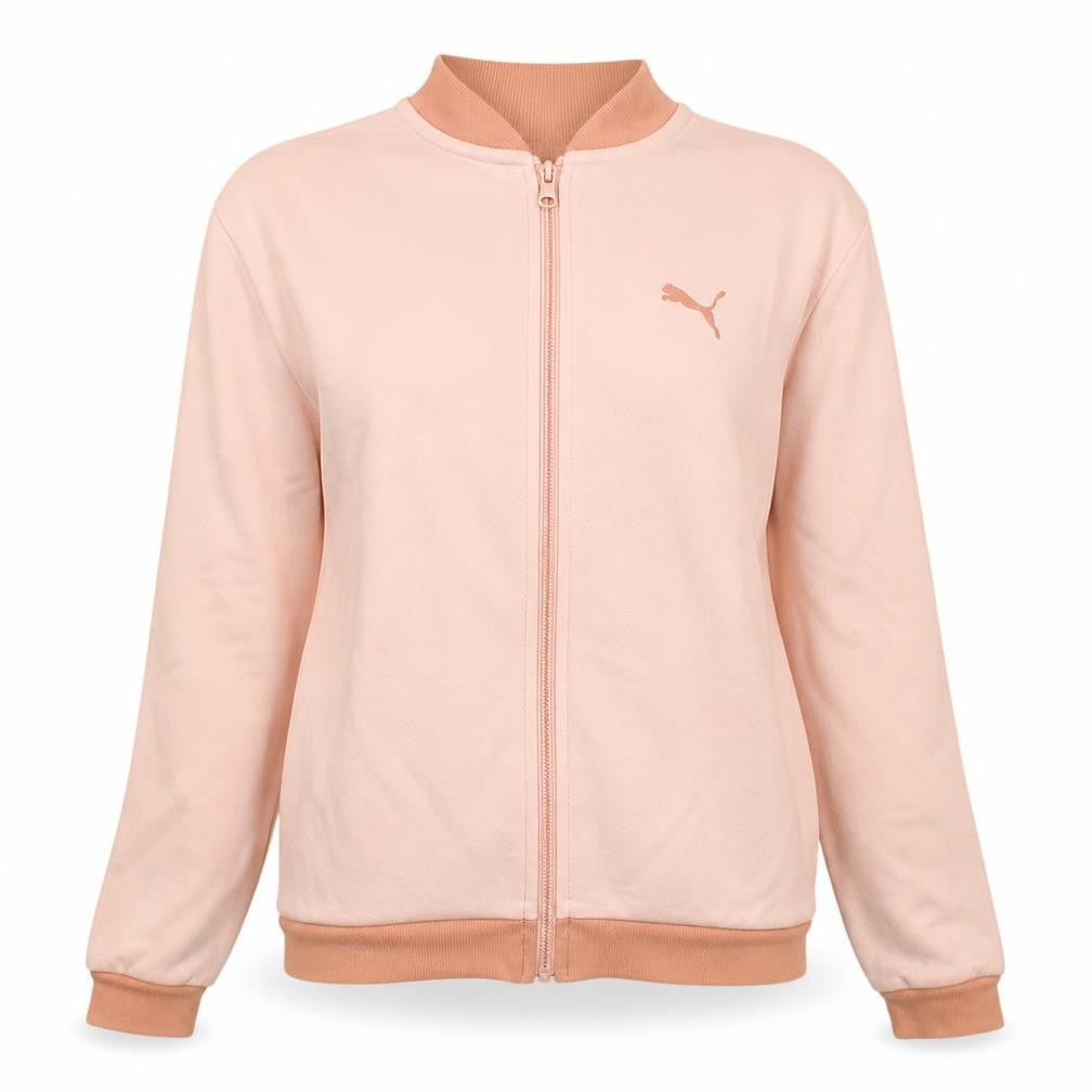 Womens UK Size 8 PUMA Pink Full Zip Sweatshirt