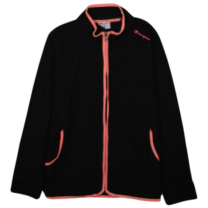 Womens UK Size XL Champion Black Basic Jacket