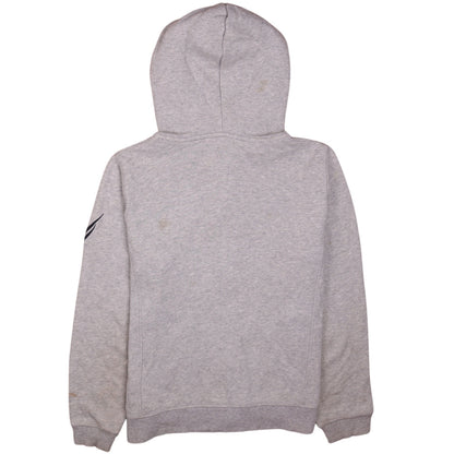 Mens UK Size M Nautica Grey Full Zip Hoodie