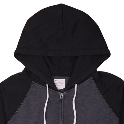Mens UK Size M Champion Grey Full Zip Hoodie