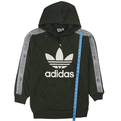 Womens UK Size S adidas Green Pullover Hoodie