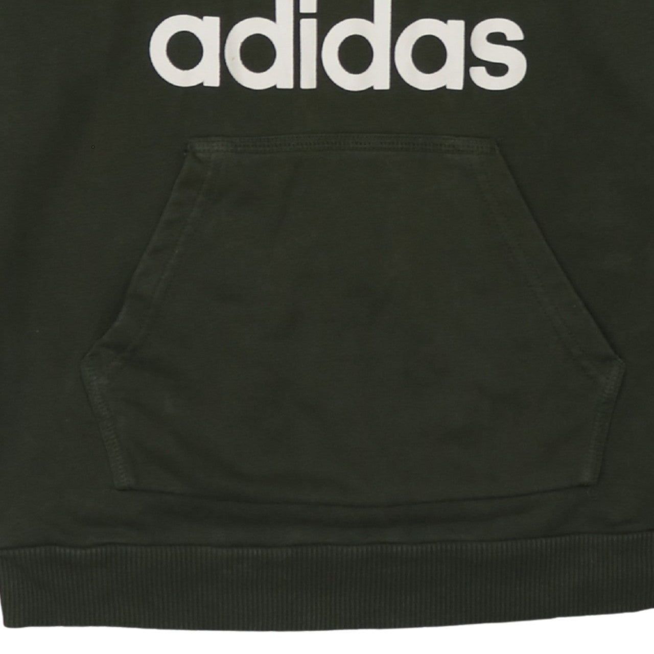 Womens UK Size S adidas Green Pullover Hoodie