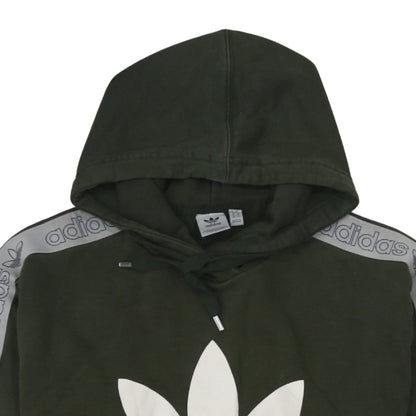 Womens UK Size S adidas Green Pullover Hoodie