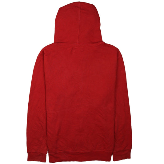 Mens UK Size M Gap Red Full Zip Hoodie