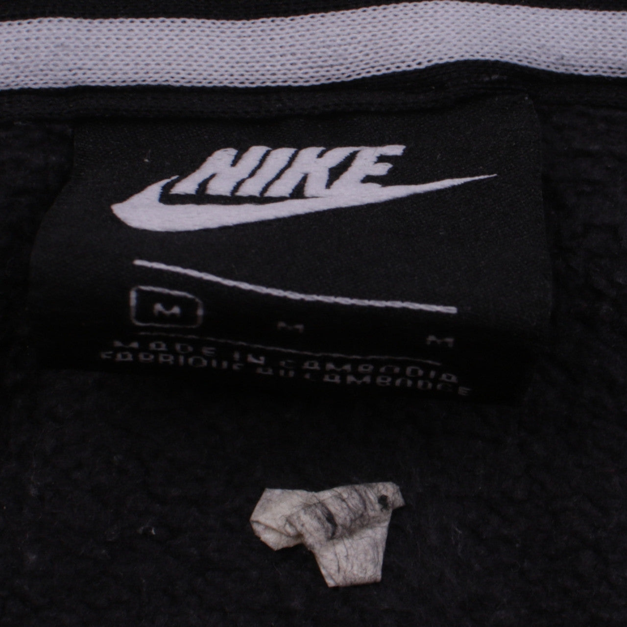 Mens UK Size M Nike Black Pullover Hoodie