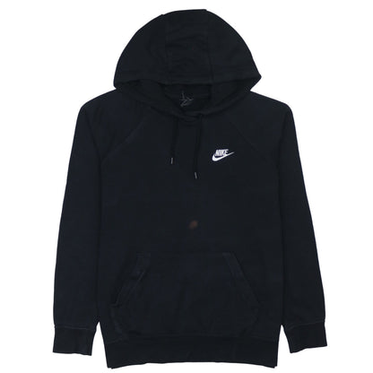 Mens UK Size M Nike Black Pullover Hoodie