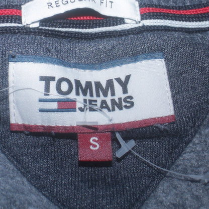 Mens UK Size S Tommy Jeans Blue Pullover Sweatshirt