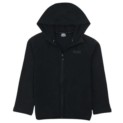 Boys UK Size 15-16 Years PUMA Black Full Zip Hoodie