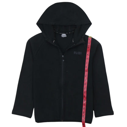 Boys UK Size 15-16 Years PUMA Black Full Zip Hoodie