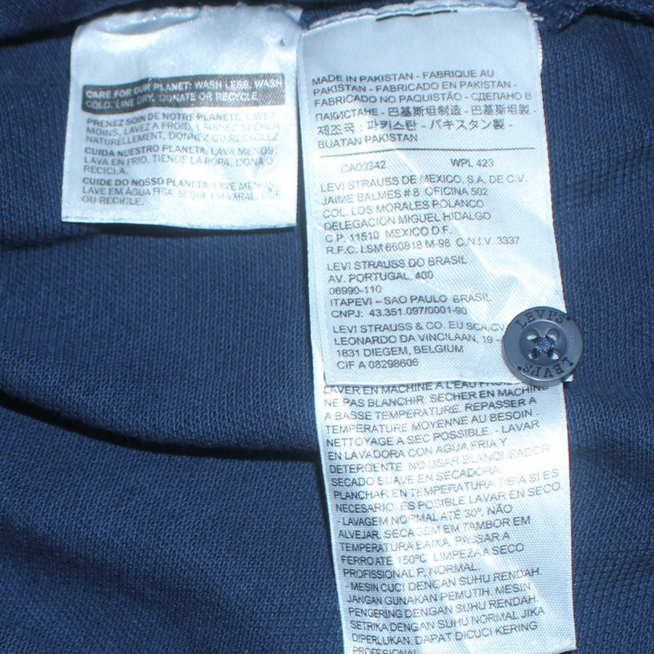 Mens UK Size L Levi's Cotton Polo Shirt