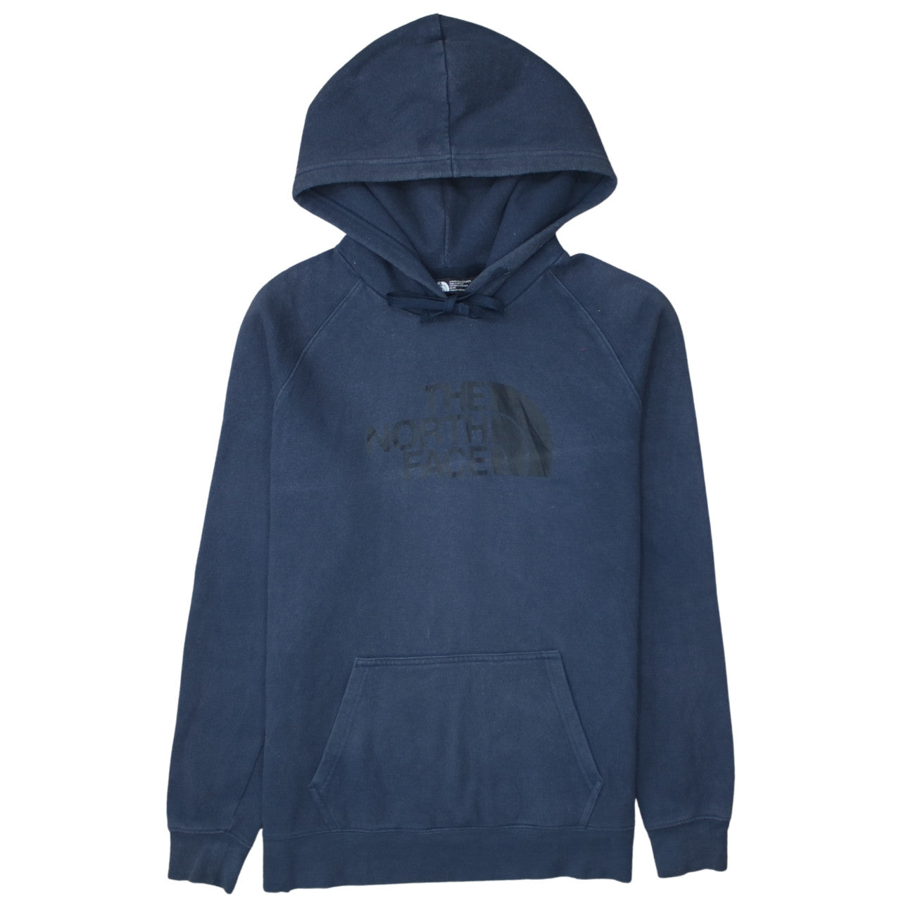 Womens UK Size M The North Face Blue Pullover Hoodie