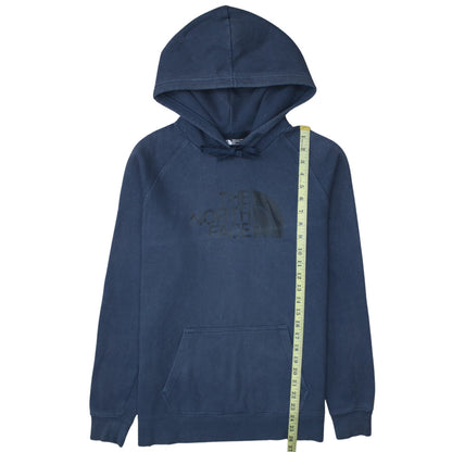 Womens UK Size M The North Face Blue Pullover Hoodie
