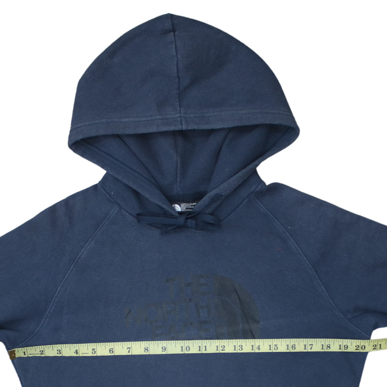 Womens UK Size M The North Face Blue Pullover Hoodie