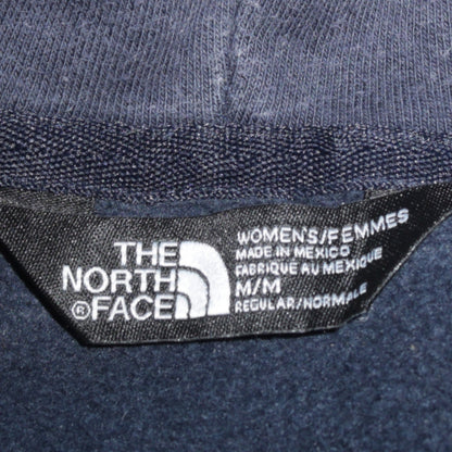 Womens UK Size M The North Face Blue Pullover Hoodie