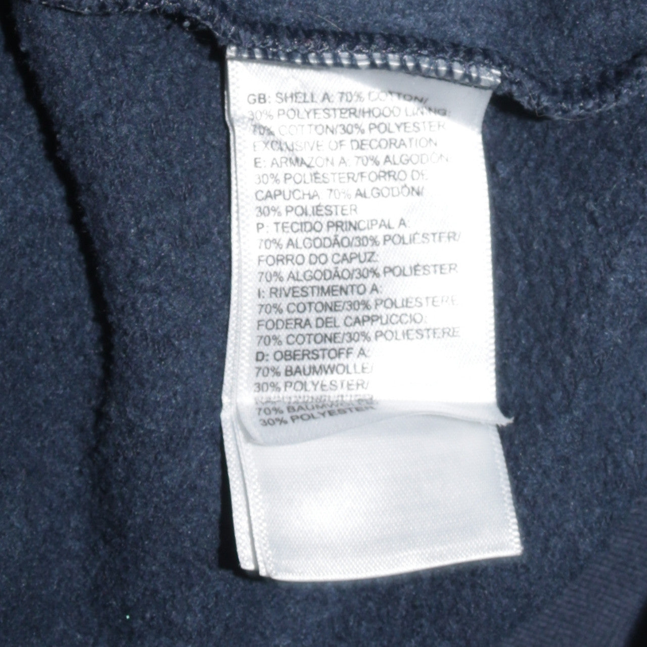 Womens UK Size M The North Face Blue Pullover Hoodie