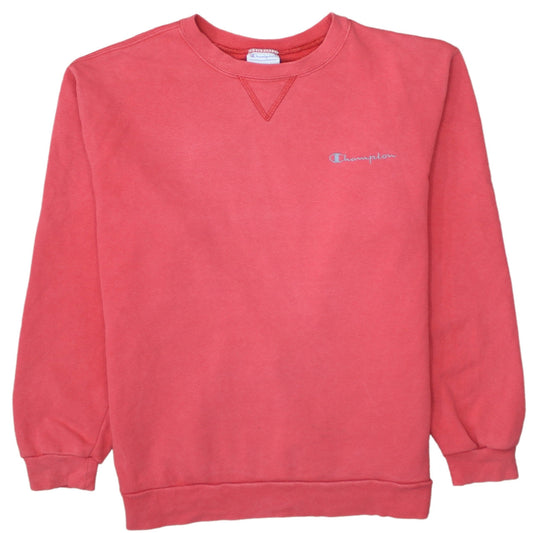 Womens UK Size S Champion Pink Pullover Sweatshirt