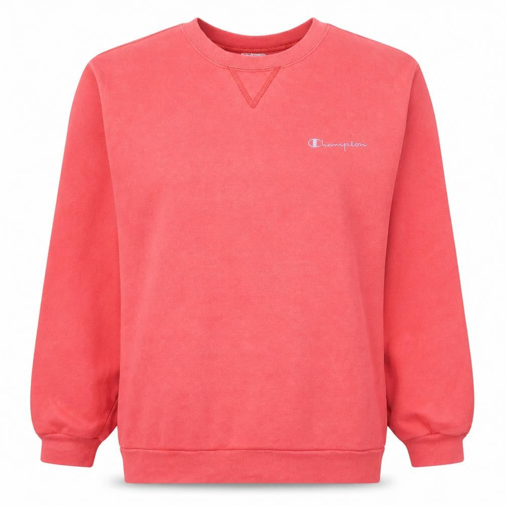Womens UK Size S Champion Pink Pullover Sweatshirt
