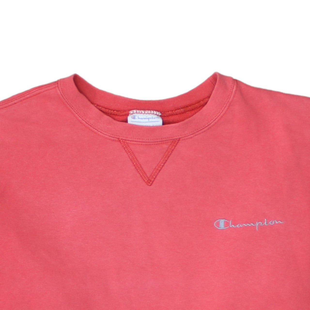 Womens UK Size S Champion Pink Pullover Sweatshirt