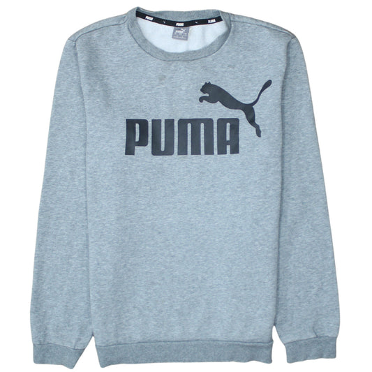 Boys UK Size 15-16 Years PUMA Grey Pullover Sweatshirt