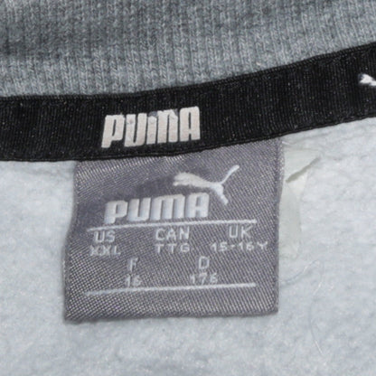 Boys UK Size 15-16 Years PUMA Grey Pullover Sweatshirt