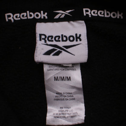 Mens UK Size M Reebok Black Pullover Hoodie