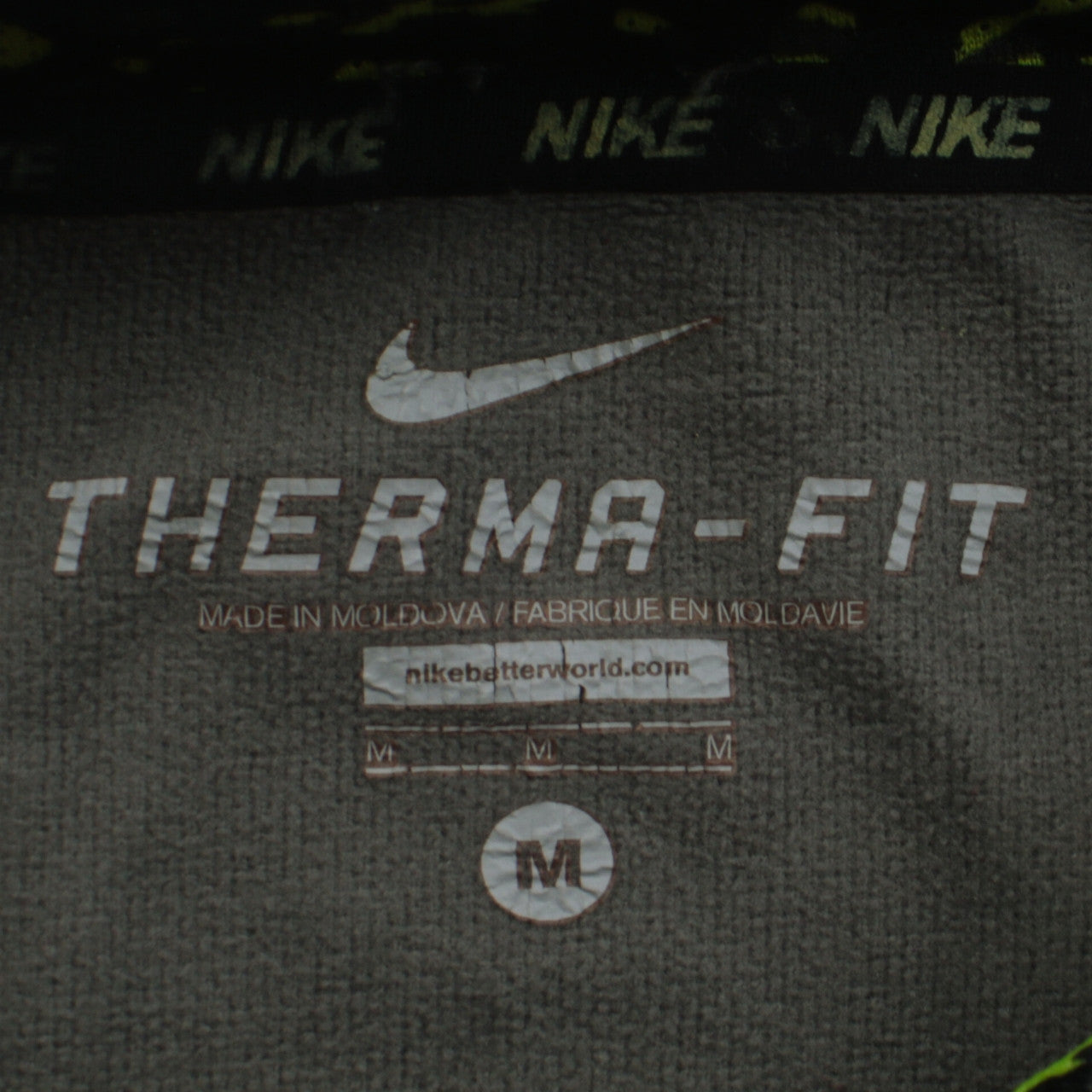 Mens UK Size M Nike Grey Pullover Hoodie