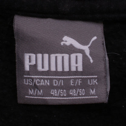 Mens UK Size M PUMA Black Full Zip Hoodie