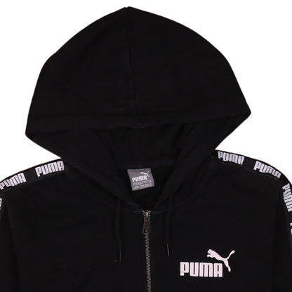 Mens UK Size M PUMA Black Full Zip Hoodie