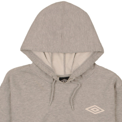 Mens UK Size 2XL Umbro Grey Pullover Hoodie