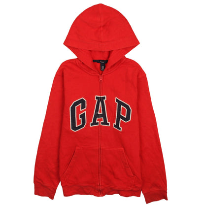 Boys UK Size 13-14 Years GapKids Red Full Zip Hoodie