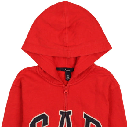 Boys UK Size 13-14 Years GapKids Red Full Zip Hoodie