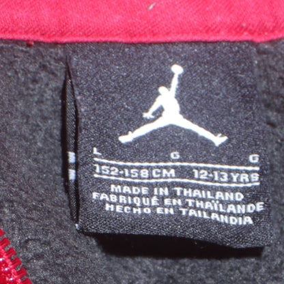 Boys UK Size 12-13 Years Jordan Red Full Zip Hoodie