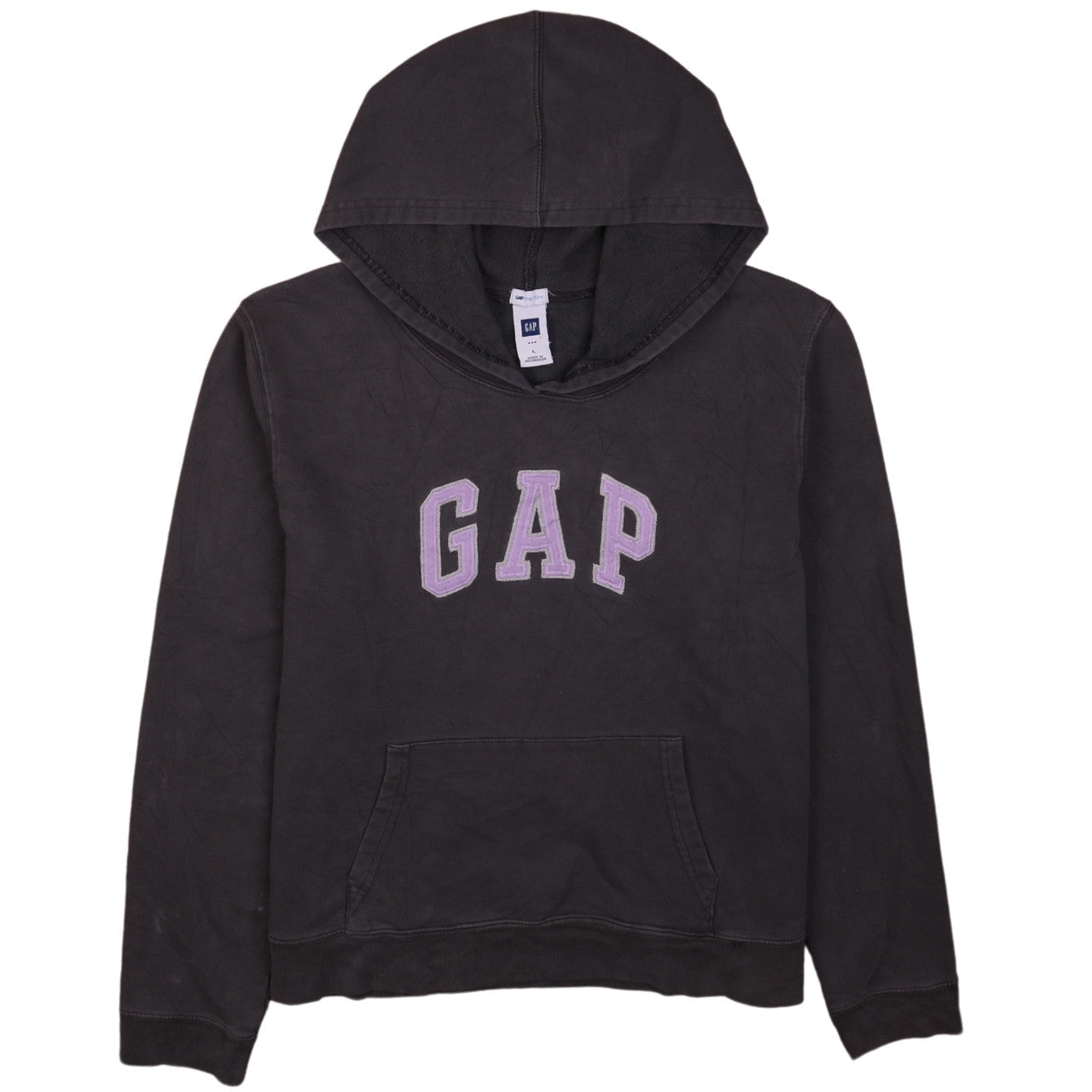 Womens UK Size L Gap Black Pullover Hoodie