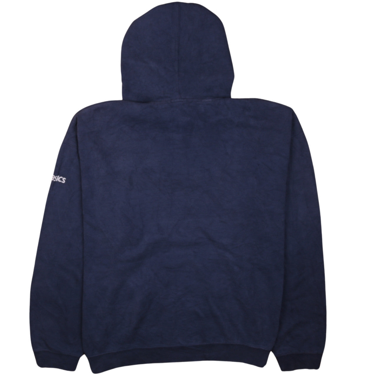 Mens UK Size L ASICS Blue Pullover Hoodie