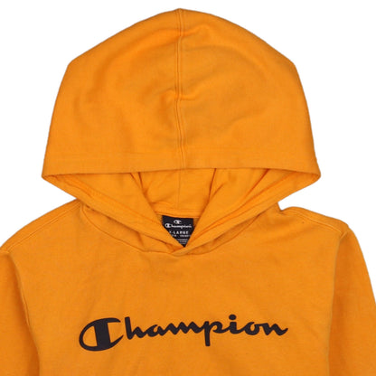 Boys UK Size 13-14 Years Champion Orange Pullover Hoodie