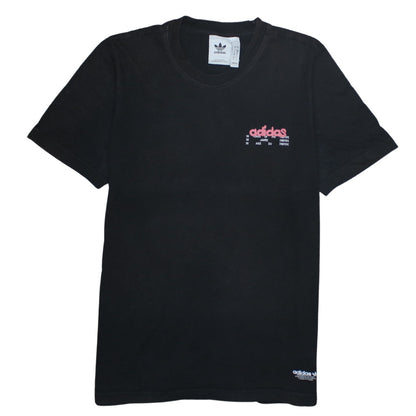 Mens UK Size S adidas Black  T-Shirt
