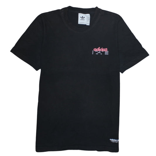 Mens UK Size S adidas Black  T-Shirt