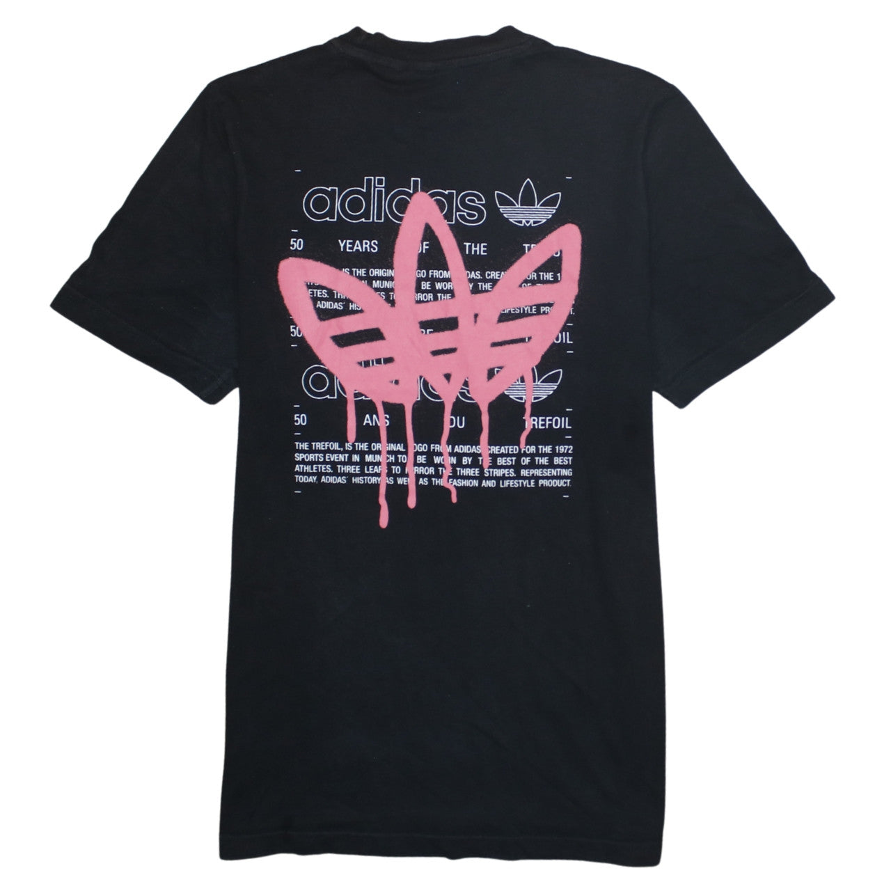Mens UK Size S adidas Black  T-Shirt
