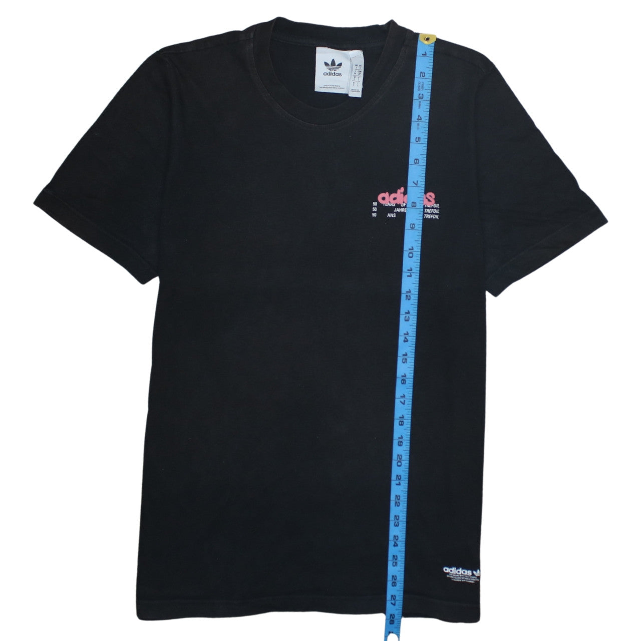 Mens UK Size S adidas Black  T-Shirt