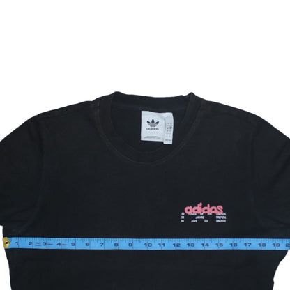 Mens UK Size S adidas Black  T-Shirt