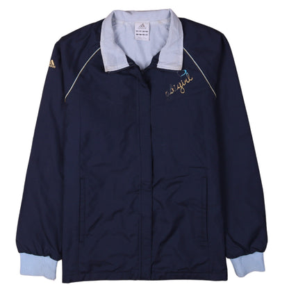 Girls UK Size 14 Years adidas Blue Track Jacket