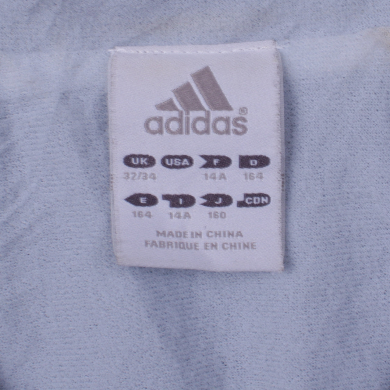Girls UK Size 14 Years adidas Blue Track Jacket
