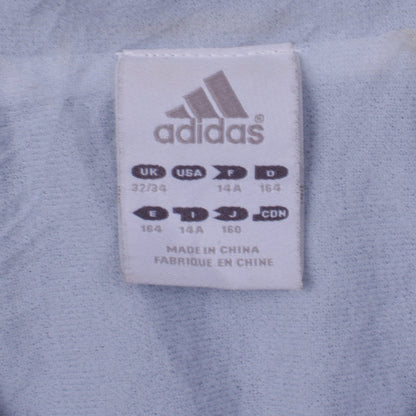 Girls UK Size 14 Years adidas Blue Track Jacket