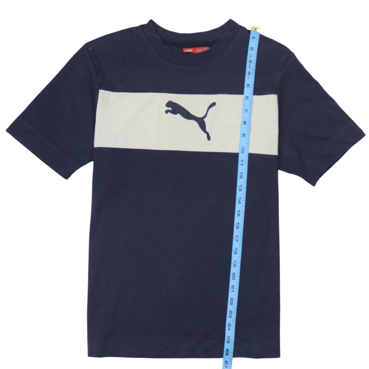 Mens UK Size S PUMA Blue  T-Shirt